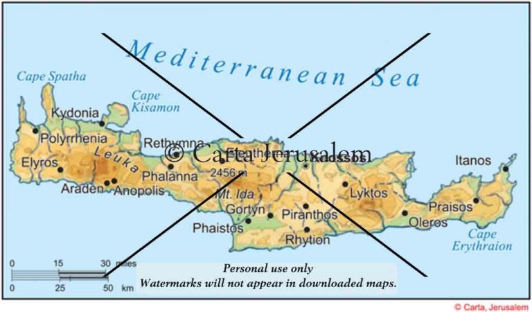 The Island Of Crete - Biblewhere