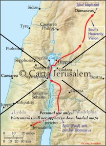 Saul Of Tarsus (Paul) On The Road To Damascus - Biblewhere