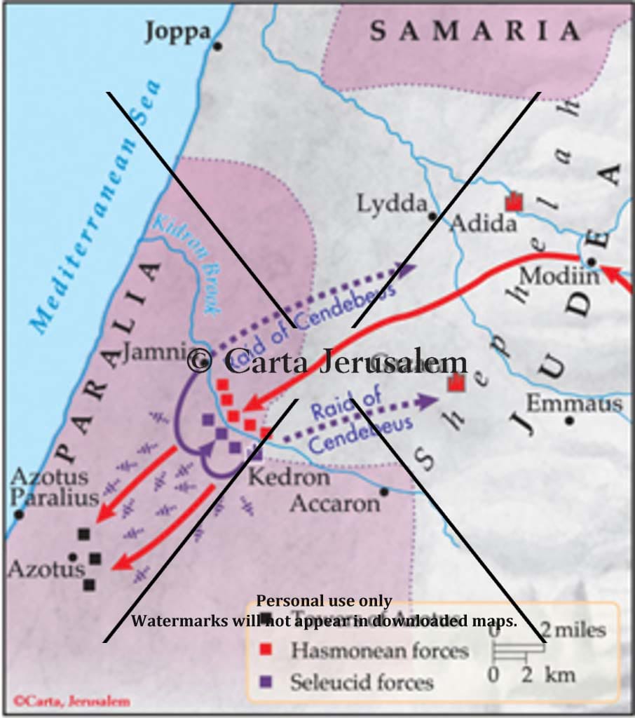 The Battle Of Kedron, 137 BCE - Biblewhere