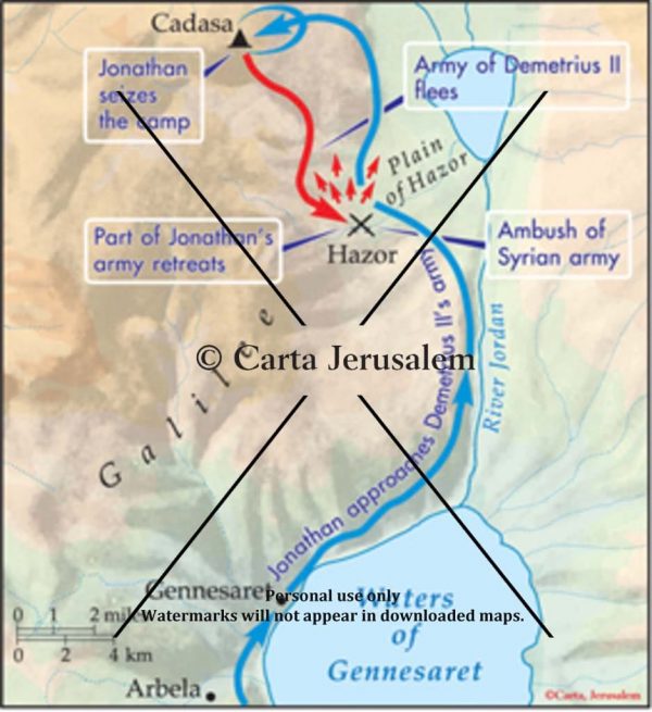 The Battle Of Hazor, 144 BCE - Biblewhere