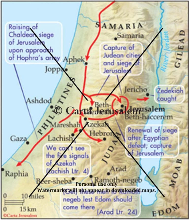 The Final Campaign Of Nebuchadnezzar Against Judah - Biblewhere