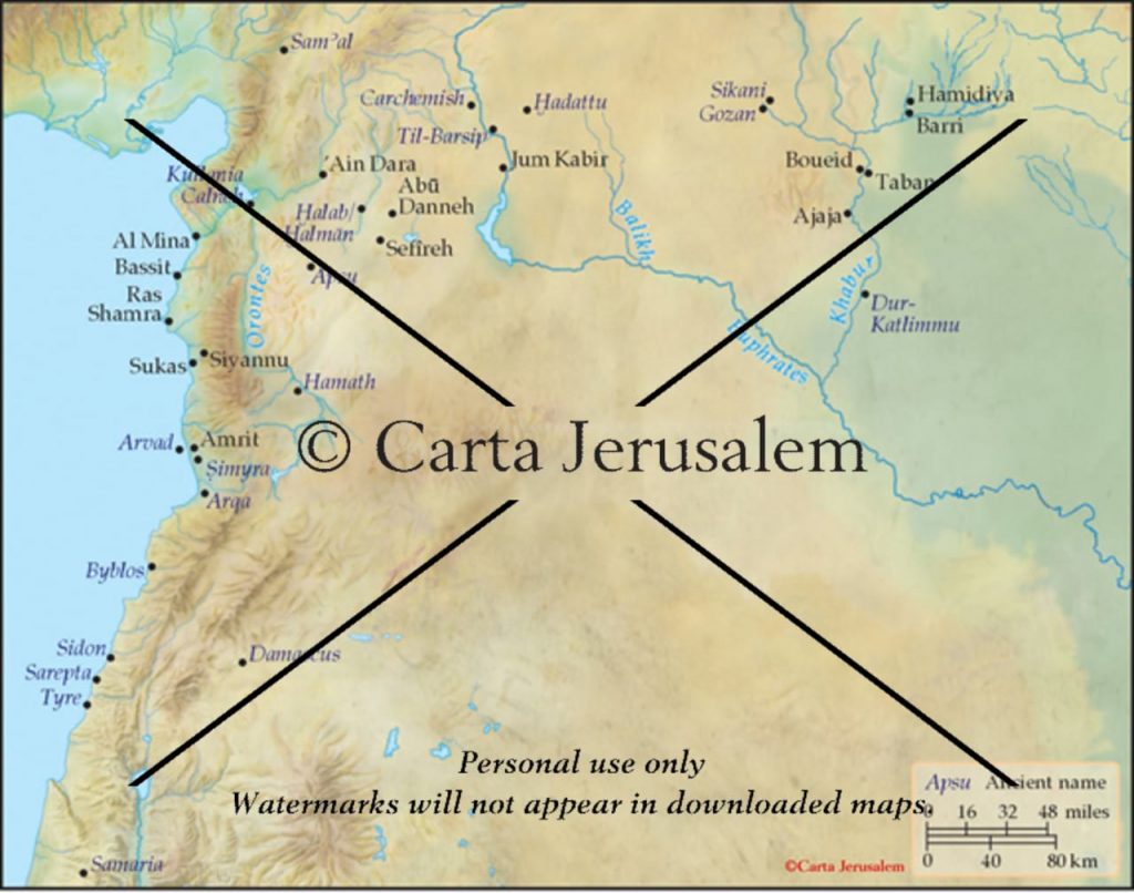 Northern Mesopotamia And Syria In The Iron Age - Biblewhere